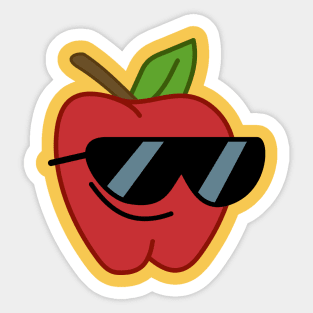 One Cool Apple - Mabel's Sweater Collection Sticker